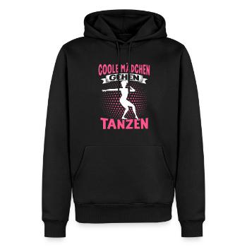 Echte Frauen Können Tanzen. Dance Tanz Sprüche - Männer Premium Bio Hoodie - Schwarz - Vorne - Nico (187cm)