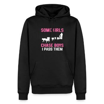Go Kart Racing Autos Bahnrennen Sport Kart Racers - Männer Premium Bio Hoodie - Schwarz - Vorne - Nico (187cm)