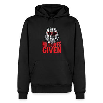 Goldendoodle Doodle Hund - Männer Premium Bio Hoodie - Schwarz - Vorne - Nico (187cm)