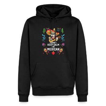 I Can't Keep Calm I Am Mexican Life Mexico Pride - Männer Premium Bio Hoodie - Schwarz - Vorne - Nico (187cm)