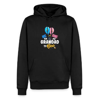 He or She Grandad To Bee Best Grandpa Ever - Männer Premium Bio Hoodie - Schwarz - Vorne - Nico (187cm)
