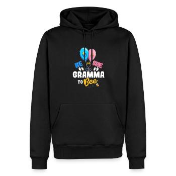 Il ou elle gramma pour être la meilleure grand-mère de tous les temps - Sweat à capuche Premium bio Homme - noir - Devant - Nico (187cm)
