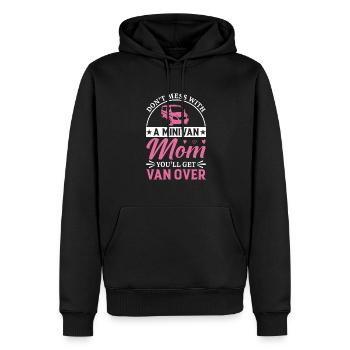 Super Mom Minivan Moms Drives Minivan Lifestyle - Männer Premium Bio Hoodie - Schwarz - Vorne - Nico (187cm)