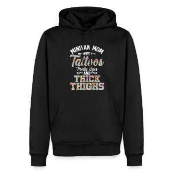 Super Mom fährt Minivan Lebensstil Minivan Mütter - Männer Premium Bio Hoodie - Schwarz - Vorne - Nico (187cm)