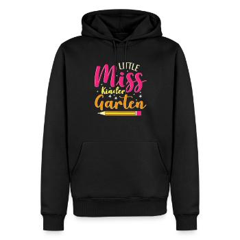 Miss Kindergarten First Day Pre School - Männer Premium Bio Hoodie - Schwarz - Vorne - Nico (187cm)
