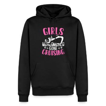 Girls Gone Croisière Croisière Croisière Vacances - Sweat à capuche Premium bio Homme - noir - Devant - Nico (187cm)
