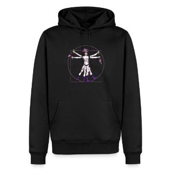 Narrenmaske Mardi Gras New Orleans Party - Männer Premium Bio Hoodie - Schwarz - Vorne - Nico (187cm)