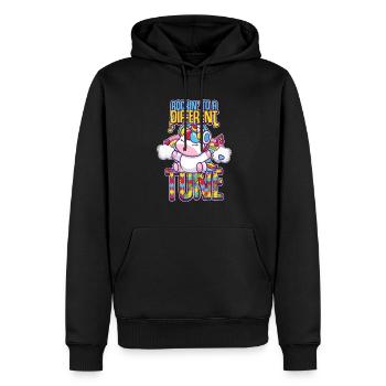 Rocken nach einer anderen Melodie Musikliebhaber L - Männer Premium Bio Hoodie - Schwarz - Vorne - Nico (187cm)