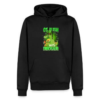 St Paddys St Patricksday St Patrick Day - Männer Premium Bio Hoodie - Schwarz - Vorne - Nico (187cm)