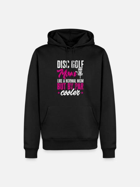 Discgolf Disc Golf Frisbee - Men’s Premium Organic Hoodie - black