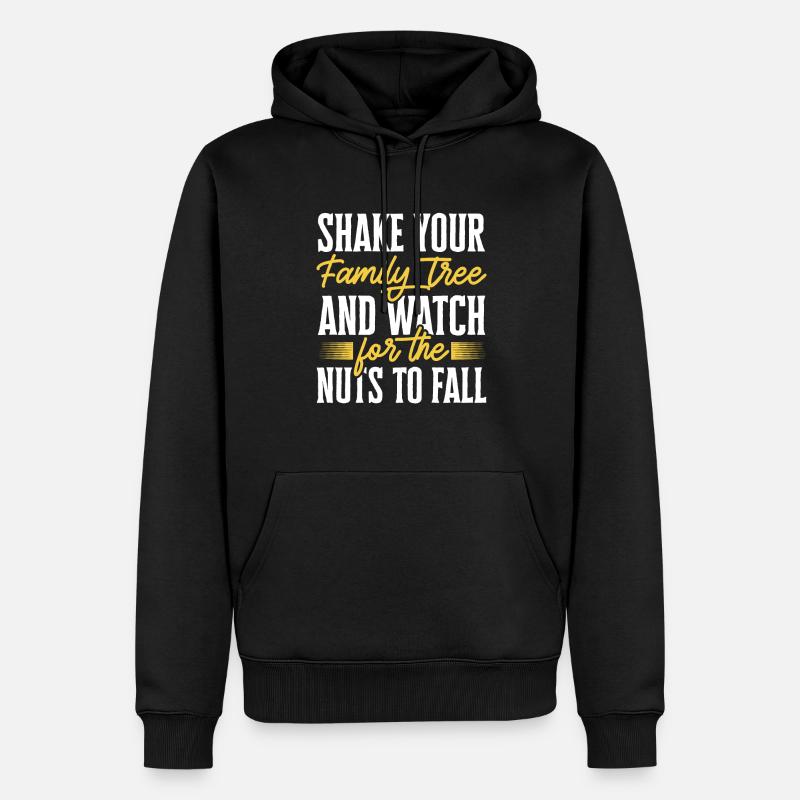 Généalogie Généalogie Généalogiste - Sweat à capuche Premium bio Homme - noir