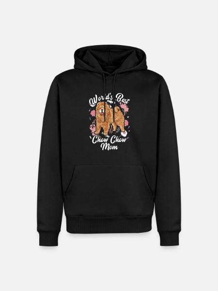 Chow Chow Hund - Männer Premium Bio Hoodie - Schwarz