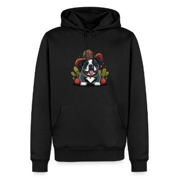 Happy Cinco de Mayo Fiesta Sombrero Mexican - Sweat à capuche Premium bio Homme - noir - Devant - Nico (187cm)