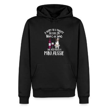 Miniature Australian Shepherd - Männer Premium Bio Hoodie - Schwarz - Vorne - Nico (187cm)