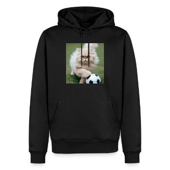 Persian Cat Negan jeu Football - Sweat à capuche Premium bio Homme - noir - Devant - Nico (187cm)