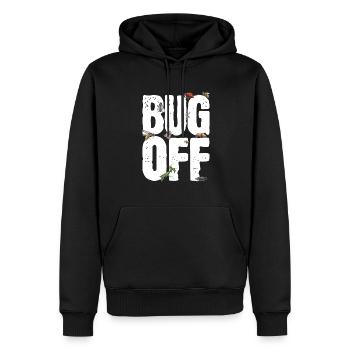 Insect collectors, insects, beetle lovers, entomologists - Men’s Premium Organic Hoodie - black - Front - Nico (187cm)