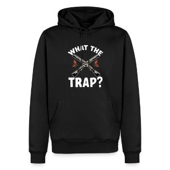 Trapschießen Skeet Tontaubenschießen - Männer Premium Bio Hoodie - Schwarz - Vorne - Nico (187cm)
