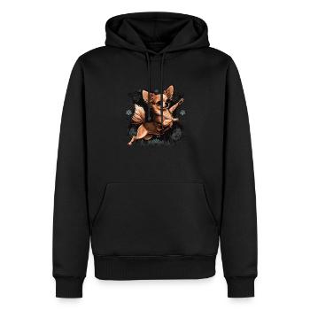 Chihuahua | Ballerina | Ballett | Tanz | Tanzen | - Männer Premium Bio Hoodie - Schwarz - Vorne - Nico (187cm)