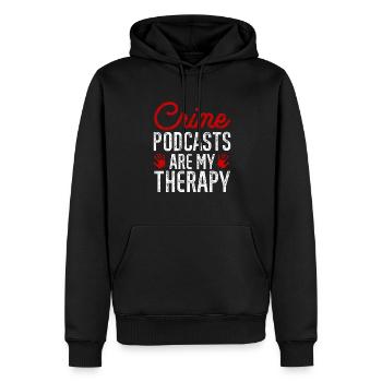 Wahre Verbrechen Podcaster True Crime Podcast - Männer Premium Bio Hoodie - Schwarz - Vorne - Nico (187cm)