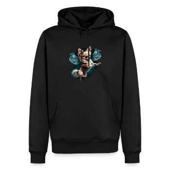 Chihuahua | Ballerina | Ballett | Tanz | Mädchen - Männer Premium Bio Hoodie - Schwarz - Vorne - Nico (187cm)