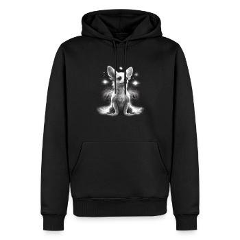 Chihuahua | Ballerina | Ballet | Dance | Dancing | - Männer Premium Bio Hoodie - Schwarz - Vorne - Nico (187cm)