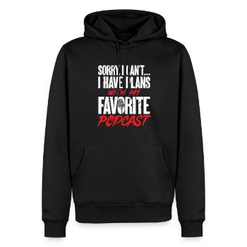 Wahre Verbrechen Podcaster True Crime Podcast - Männer Premium Bio Hoodie - Schwarz - Vorne - Nico (187cm)