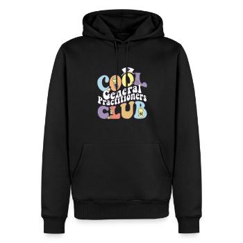 Cool General Practitioners Club Medical Doctor - Männer Premium Bio Hoodie - Schwarz - Vorne - Nico (187cm)