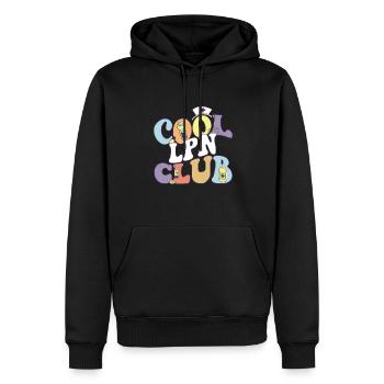 Cool Lpn Club Registered Nurse Medical - Männer Premium Bio Hoodie - Schwarz - Vorne - Nico (187cm)