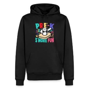 Pre K Is Smore Fun Kids Campfire Camper Dabbing Ma - Männer Premium Bio Hoodie - Schwarz - Vorne - Nico (187cm)