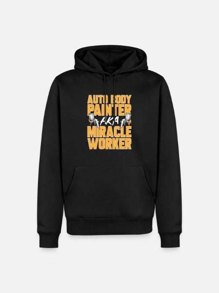 Body Painter Car Painter Painter - Sweat à capuche Premium bio Homme - noir