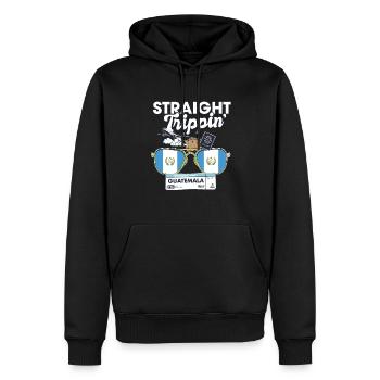 Straight Trippin' Guatemala Vacation Tour Voyage - Sweat à capuche Premium bio Homme - noir - Devant - Nico (187cm)