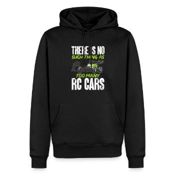 RC Car Ferngesteuertes Auto - Männer Premium Bio Hoodie - Schwarz - Vorne - Nico (187cm)