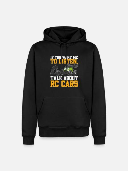 RC Car Remote Control Car - Men’s Premium Organic Hoodie - black