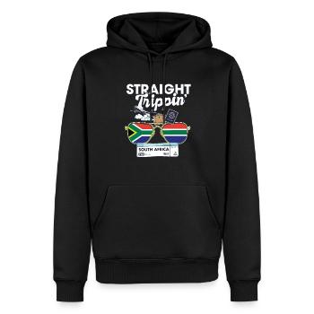 Straight Trippin' South Africa Vacation Tour - Sweat à capuche Premium bio Homme - noir - Devant - Nico (187cm)