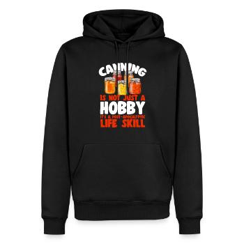 Einmachen Einkochen Lebensmitteln Konservieren - Männer Premium Bio Hoodie - Schwarz - Vorne - Nico (187cm)