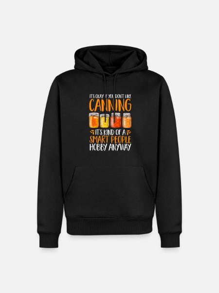 Einmachen Einkochen Lebensmitteln Konservieren - Männer Premium Bio Hoodie - Schwarz