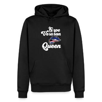 Kap Verde Flagge Cabo Verde Flagge - Männer Premium Bio Hoodie - Schwarz - Vorne - Nico (187cm)