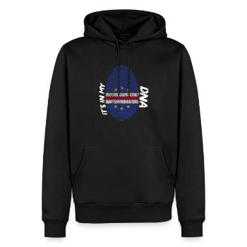 Kap Verde Flagge Cabo Verde Flagge - Männer Premium Bio Hoodie - Schwarz - Vorne - Nico (187cm)