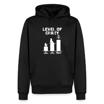 Robotique Niveau Cool De Crazy Droid Builder Build R - Sweat à capuche Premium bio Homme - noir - Devant - Nico (187cm)