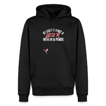 Appendectomy Appendicitis - Men’s Premium Organic Hoodie - black - Front - Nico (187cm)