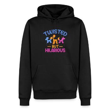 Luftballon Tier Party Ballonkünstler - Männer Premium Bio Hoodie - Schwarz - Vorne - Nico (187cm)