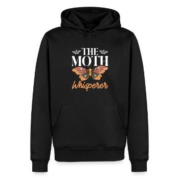 Motten Insektensammler Entomologe - Männer Premium Bio Hoodie - Schwarz - Vorne - Nico (187cm)