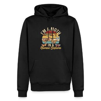 Motten Insektensammler Entomologe - Männer Premium Bio Hoodie - Schwarz - Vorne - Nico (187cm)
