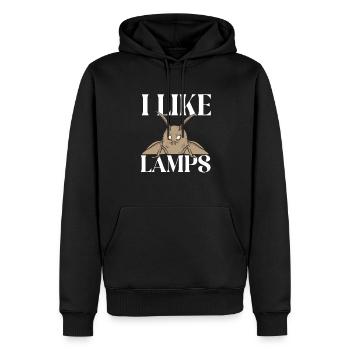Motten Insektensammler Entomologe - Männer Premium Bio Hoodie - Schwarz - Vorne - Nico (187cm)