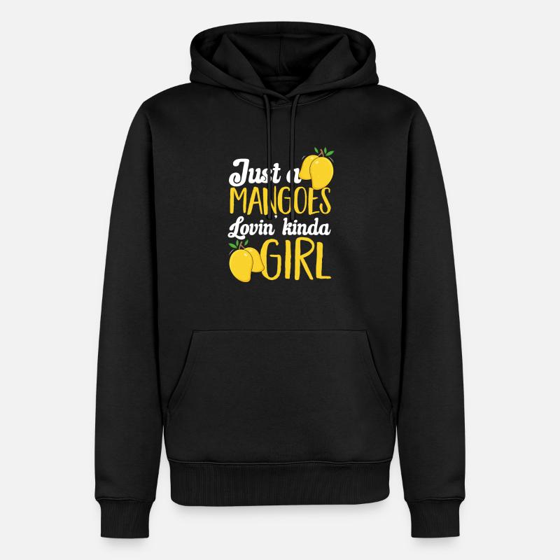 Mangue Fruit Mangue - Sweat à capuche Premium bio Homme - noir