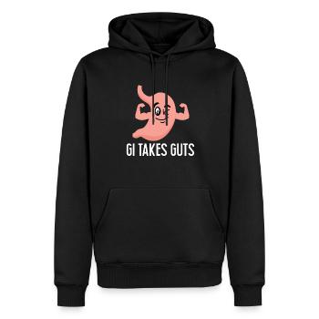Gastroenterologie Endoskopie Koloskopie - Männer Premium Bio Hoodie - Schwarz - Vorne - Nico (187cm)