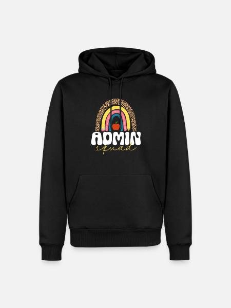 Secretary Administrative Assistant Office Clerk - Men’s Premium Organic Hoodie - black