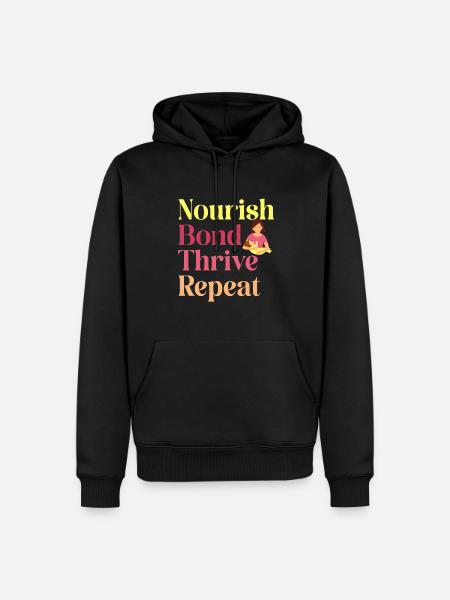 Lactation Consultant IBCLC - Men’s Premium Organic Hoodie - black