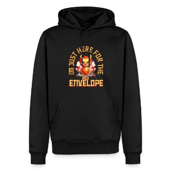 Happy Chinese New Year 2024 Funny Year Of The - Männer Premium Bio Hoodie - Schwarz - Vorne - Nico (187cm)