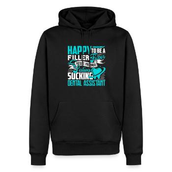 Dental Assistant Proud Dental Assistant - Men’s Premium Organic Hoodie - black - Front - Nico (187cm)